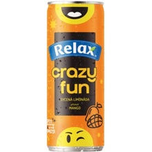 Relax limonáda mango plech 330 ml