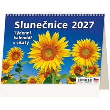 Stolní Slunečnice plánovací týdenní 2027