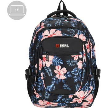 Enrico Benetti Раница Enrico Benetti Santa Cruz 62038 Black Flower Enrico Benetti | Cheren | МЪЖЕ | UNI