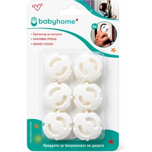 Babyhome Предпазител за контакти 6 бр