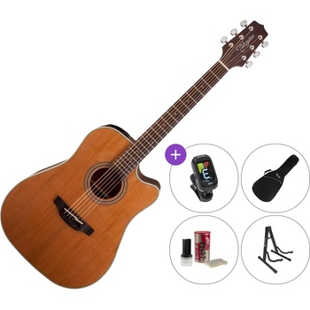 Takamine GD20CE SET 2 Natural Satin Електро-акустична китара Дреднаут
