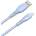 AVAX CB3305 Силиконов кабел за зареждане от USB-A към Lightning, 1, 5 м, светлосин AVAX_CB3305 (AVAX_CB3305)