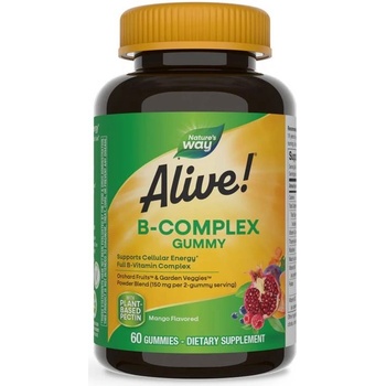Nature's Way Alive B-Complex Gummy, 60 желирани таблетки, Nature's Way (10483)