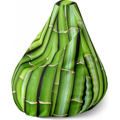 Sablio sedací vak Pear bambus 140 x 100 x 25 cm