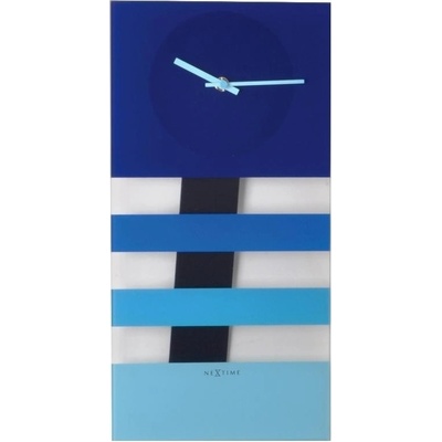 Nextime 2855bl BOLD STRIPES 38x19cm