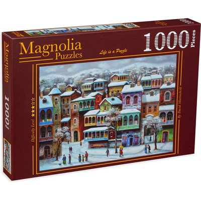 Magnolia Пъзел Magnolia от 1000 части - Сняг в Тбилиси (2328)
