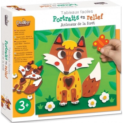 Créa Lign Pěnové obrázky Lesní zvířata
