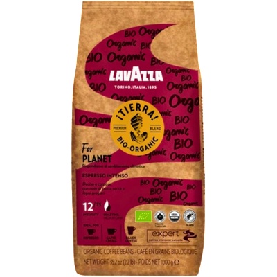 LAVAZZA Кафе на зърна Lavazza Expert Tierra Bio Organic Intenso, 1 кг