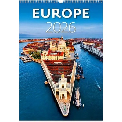 Europe nástěnný 2026
