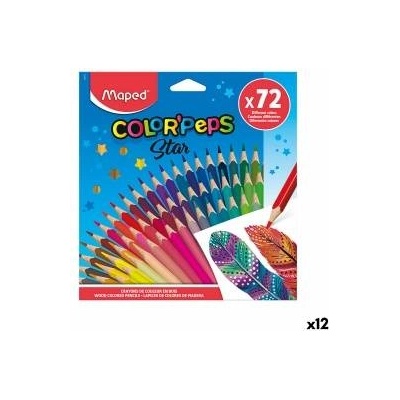 Maped Цветни моливи Maped ColorPeps Star Многоцветен (12 броя)