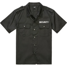Brandit Německo BRANDIT košile Security US Shirt Short Sleeve čierna