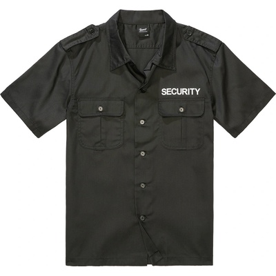 Brandit - Německo BRANDIT košile Security US Shirt Short Sleeve Černá