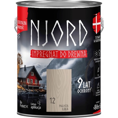 Impregnace na dřevo NJORD 5 l ochranná