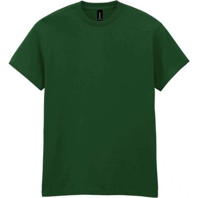 Gildan Unisex tričko HEAVY COTTON Fan Dark Green