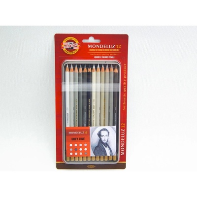 Koh-i-Noor 3722 šedá 12 ks