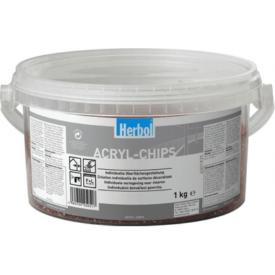 Herbol Acryl Chips 1 kg odstín chipsů: bílý