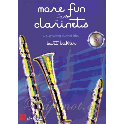 More Fun for Clarinets + CD / tria pre klarinet