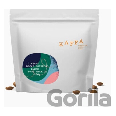 Kaffa Liberté decaf zrnková 250 g