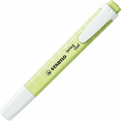 Zvýrazňovač STABILO Swing Cool Pastel pastelový limetkový (4006381559317)