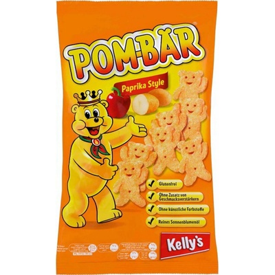 Kelly’s chrumakvý zemiakový snack v tvare Pom-Bär medvedíkov s paprikou 65g