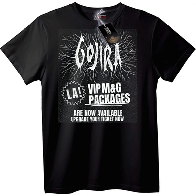 NOONEBRAND Тениска Gojira VIP Среща и Поздрав - 5XL, Black