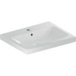 Geberit iCon - Умивалник за плот 60x48x16 cm, с преливник, с отвор за кранче, KeraTect, бял 501.847. 00.2 (501.847.00.2)