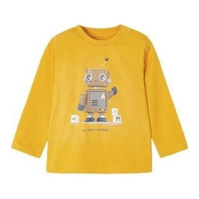 MAYORAL chlapecké tričko DR robot žlutá