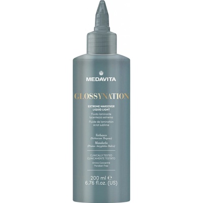 Medavita Glossynation Fluid Extreme Makeover pro zrcadlově lesklé vlasy 200 ml