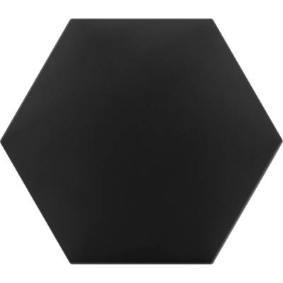 Čalouněný nástěnný panel Eko kůže Černý 30x26 cm hexagon