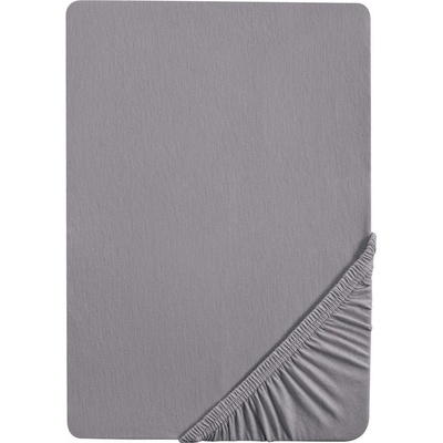 Biberna napínacia plachta striebornosivá 140-160x200