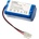 VHBW Батерия за Profimaster Robot 2714 / Ecovacs Deebot CR130, свързана с кабел, 2600 mAh (800106414)