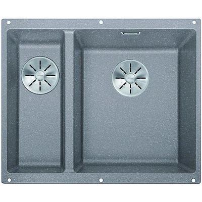 BLANCO SUBLINE 340/160 U IF SILGRANIT aluminium