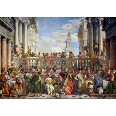Bluebird Puzzle - Puzzle Paolo Veronese - The Wedding at Cana, 1563 - 1 000 piese