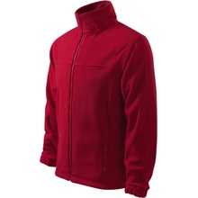 Rimeck JACKET 501 Fleecová bunda pánska S Marlboro červená-Oceľovo sivá