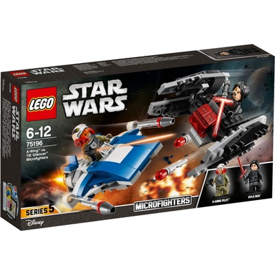 LEGO® Star Wars™ 75196 Stíhačka A-Wing vs. mikrostíhačka TIE Silencer