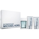 Michael Kors Extreme Blue EDT 120 ml + sprchový gel 75 ml + balzám po holení 75 ml dárková sada