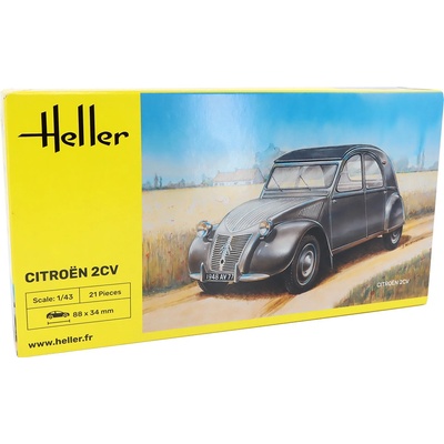 Heller Citroen 2CV stavebnice 1:43