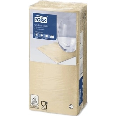 TORK Advanced ubrousky 2V 24x24cm Slonová kost 200ks 477828