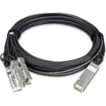 PLANET CB-QSFP4X10G-3M оптичен кабел 3 м QSFP+ 4x SFP+ Черен (CB-QSFP4X10G-3M)