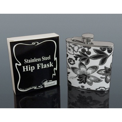 Ploskačka kožená kvety 180 ml