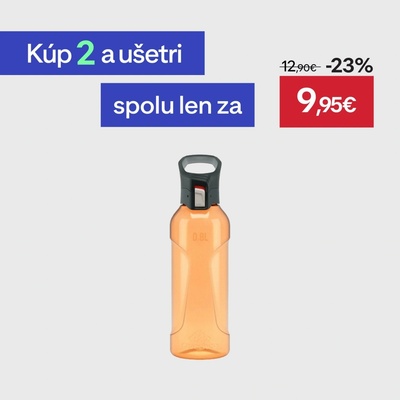 QUECHUA 500 Ecozen 800 ml oranžová