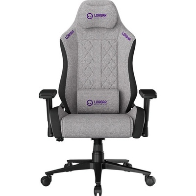 LORGAR Геймърски стол Lorgar CHA41, до 150kg, 3D подлакътници, регулируема облегалка, сив (LRG-CHA41-GY)
