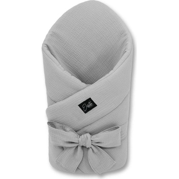 ESITO Mušelínová zavinovačka Dove grey šedá