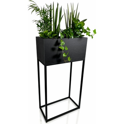 Fiorino Stojan na květiny Loft Antracit 42 x 22 x 80 cm