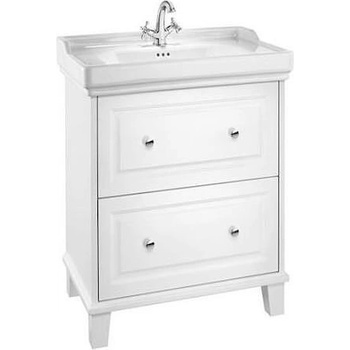 Roca Шкаф Carmen Unik 800mm, 2 чекмеджета, Satin White (A851369415)