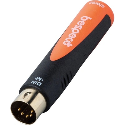 Bespeco Адаптер Bespeco SLAD130, 6.3mm/MIDI (SLAD130)