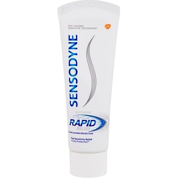 Sensodyne Rapid Relief Whitening Toothpaste избелваща паста за чувствителни зъби унисекс 75 мл