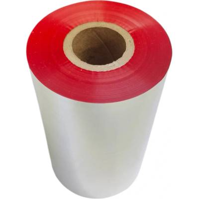 Termotransférová Fólia, PPA105N, Vosk, Out, Červená, 110 mm x 300 m, Dutinka 25 mm 1"