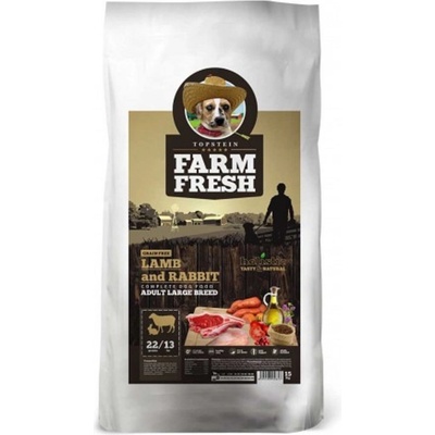 Topstein Farm Fresh Lamb and Rabbit Adult Large Breed Grain Free 5 kg