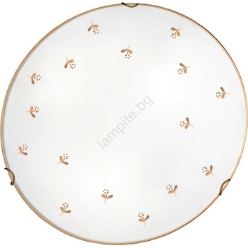 Kolarz 731.12. 4.160 - Стенно осветително тяло NONNA 2xE27/60W/230V Ø 40 cm, с флорален дизайн, розово злато (KL0427)